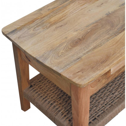 Artisan - Rope 1 Drawer Coffee Table