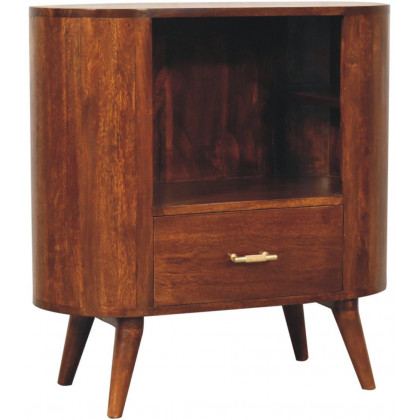 Artisan - T-Bar Cortez Chestnut Open Slot Cabinet