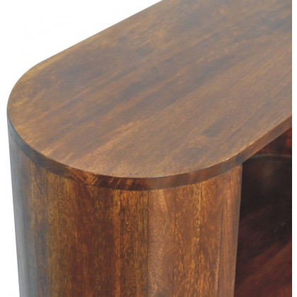 Artisan - T-Bar Cortez Chestnut Open Slot Cabinet