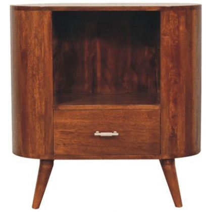 Artisan - T-Bar Cortez Chestnut Open Slot Cabinet