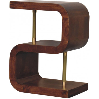 Artisan - S-Curve Brass Bedside