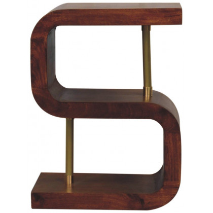 Artisan - S-Curve Brass Bedside