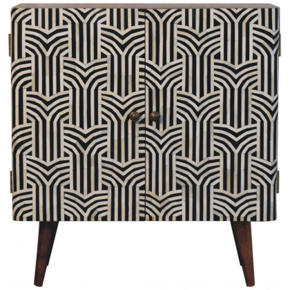 Artisan - Honey Caramel Edessa Bone Inlay Cabinet