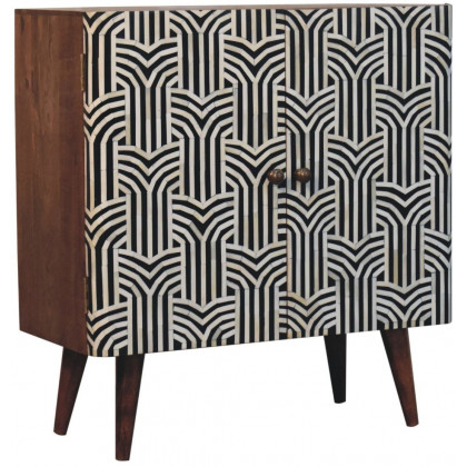 Artisan - Honey Caramel Edessa Bone Inlay Cabinet