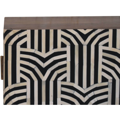Artisan - Honey Caramel Edessa Bone Inlay Cabinet