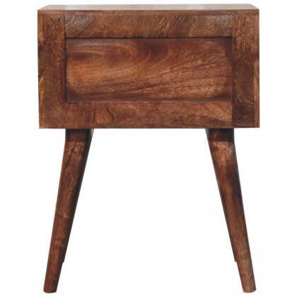 Artisan - Honey Caramel Edessa Bone Inlay Bedside