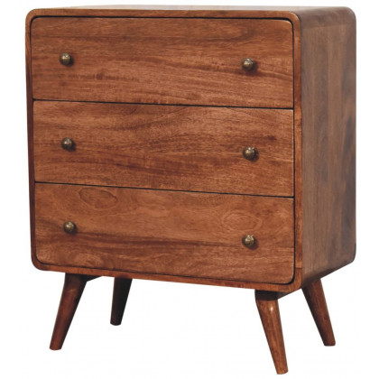 Artisan - Curved Honey Caramel Chest