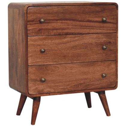 Artisan - Curved Honey Caramel Chest