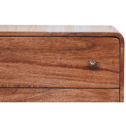 Artisan - Curved Honey Caramel Chest