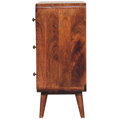Artisan - Curved Honey Caramel Chest