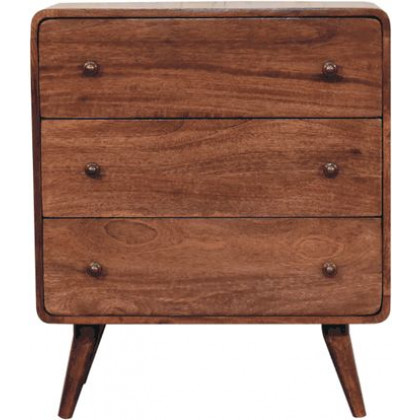Artisan - Curved Honey Caramel Chest