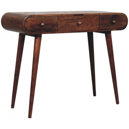 Artisan - Honey Caramel Round Dressing Table