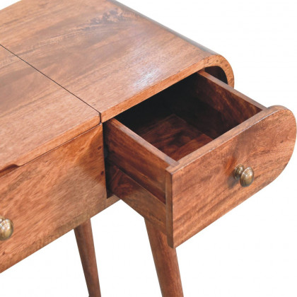 Artisan - Honey Caramel Round Dressing Table