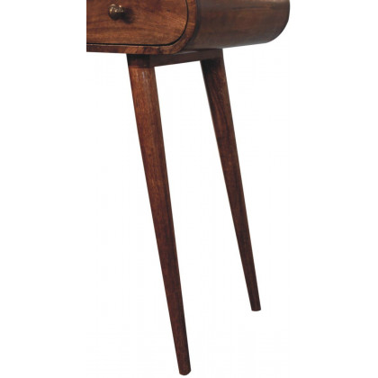Artisan - Honey Caramel Round Dressing Table