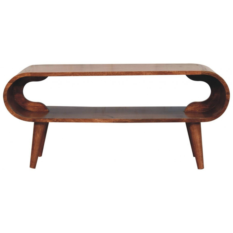 Artisan - Amaya Nordic Style Honey Caramel Coffee Table