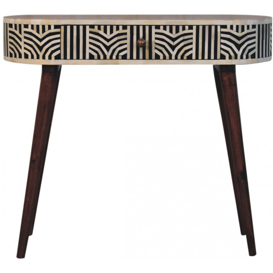 Artisan - Honey Caramel Edessa Bone Inlay Console Table