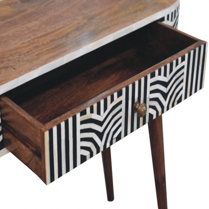 Artisan - Honey Caramel Edessa Bone Inlay Console Table