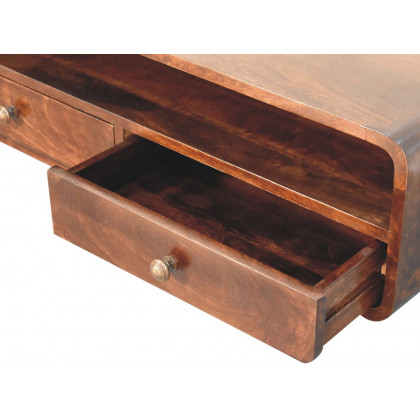 Artisan - Floating California Walnut Open Console