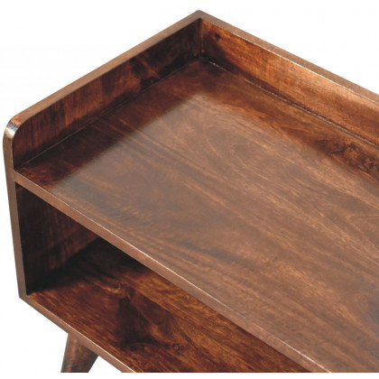 Artisan - California Walnut Nordic Storage Bench