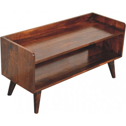Artisan - California Walnut Nordic Storage Bench