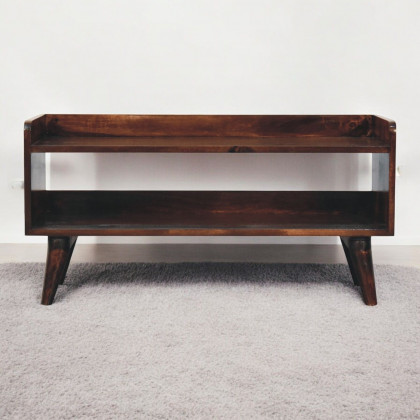 Artisan - California Walnut Nordic Storage Bench