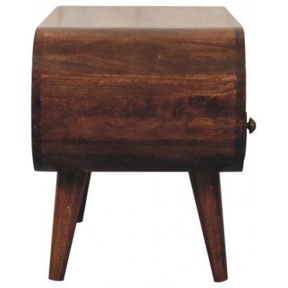 Artisan - California Walnut Circular TV Stand