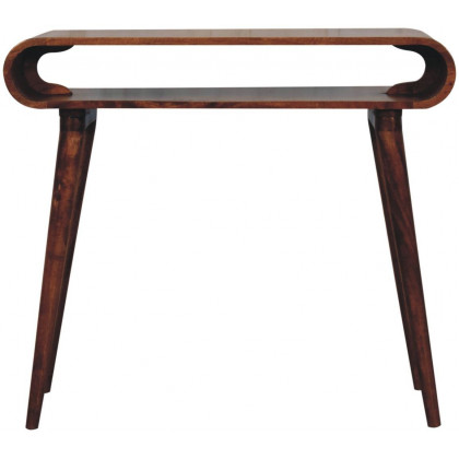 Artisan - Amaya Honey Caramel Nordic Style Console Table