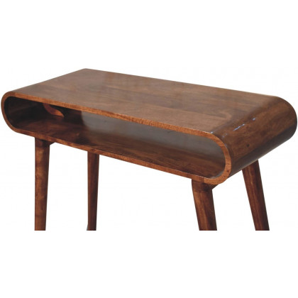 Artisan - Amaya Honey Caramel Nordic Style Console Table