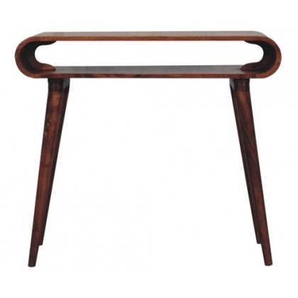 Artisan - Amaya Honey Caramel Nordic Style Console Table