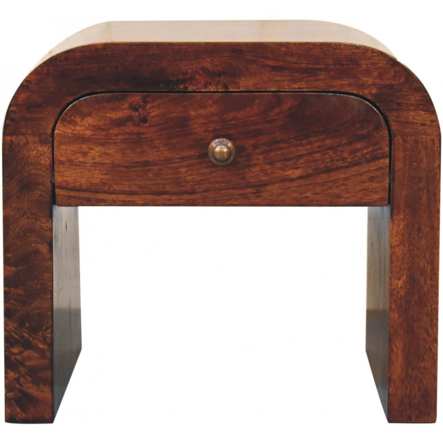 Artisan - California Walnut Disc Bedside