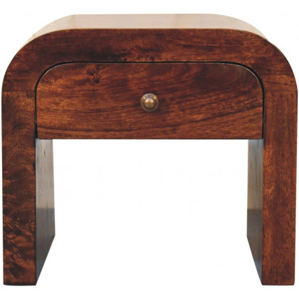 Artisan - California Walnut Disc Bedside