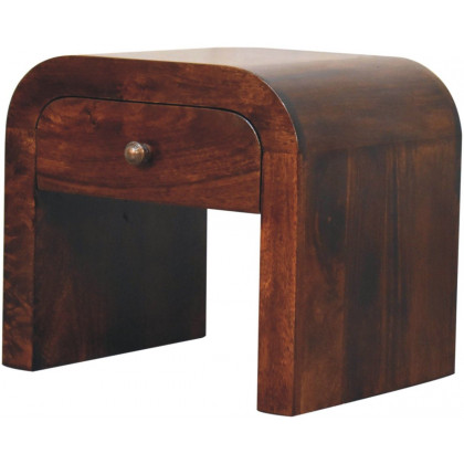 Artisan - California Walnut Disc Bedside