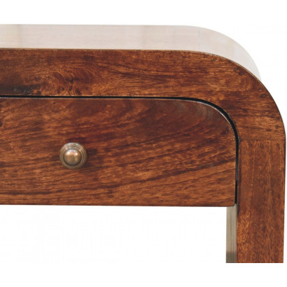 Artisan - California Walnut Disc Bedside