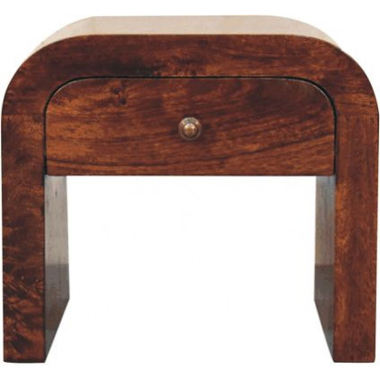 Artisan - California Walnut Disc Bedside