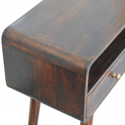 Artisan - Curved California Walnut Console Table