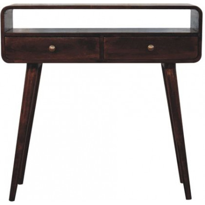 Artisan - Curved California Walnut Console Table