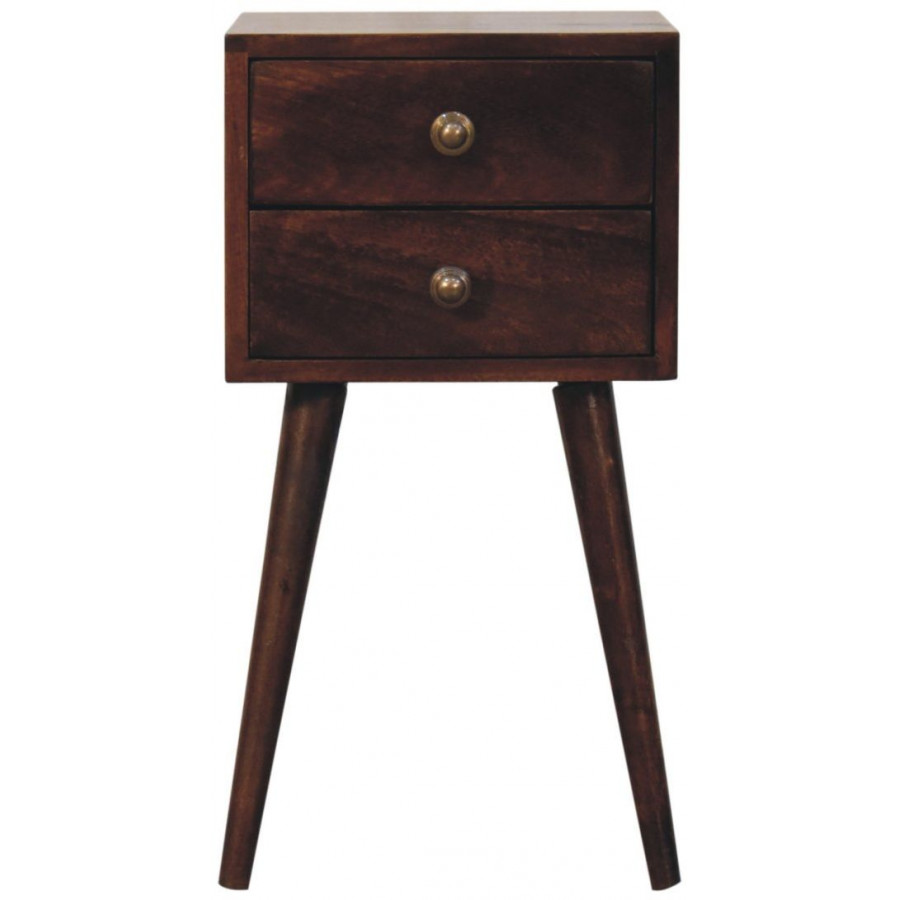 Artisan - Mini 2 Drawercalifornia Walnut Bedside
