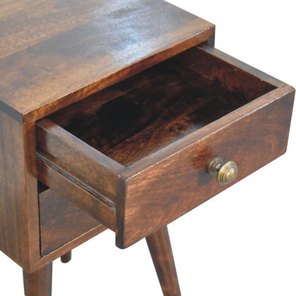 Artisan - Mini 2 Drawercalifornia Walnut Bedside