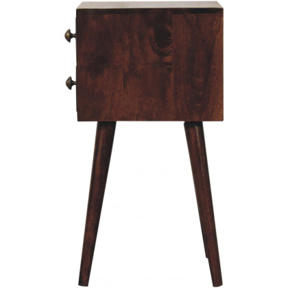 Artisan - Mini 2 Drawercalifornia Walnut Bedside
