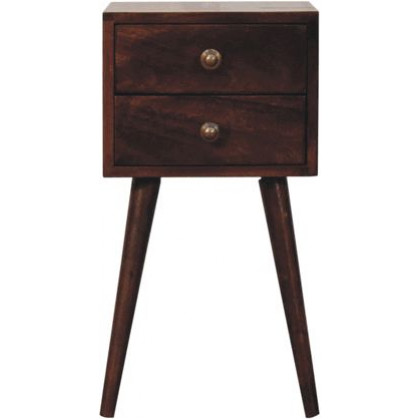 Artisan - Mini 2 Drawercalifornia Walnut Bedside
