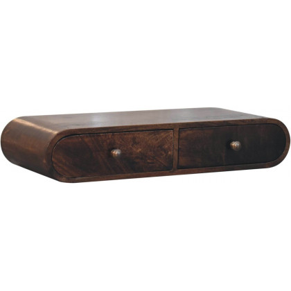 Artisan - Wall Mounted California Walnut Console Table