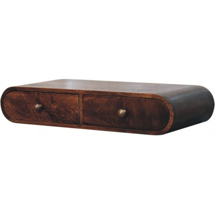 Artisan - Wall Mounted California Walnut Console Table