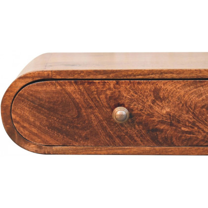 Artisan - Wall Mounted California Walnut Console Table