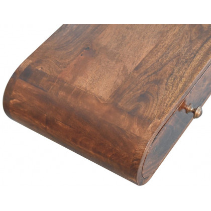 Artisan - Wall Mounted California Walnut Console Table
