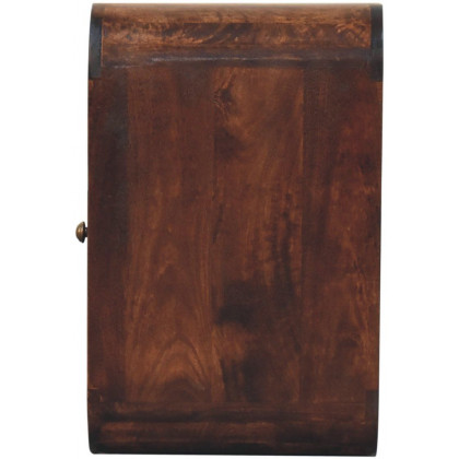 Artisan - California Walnut Curved Edge Bedside
