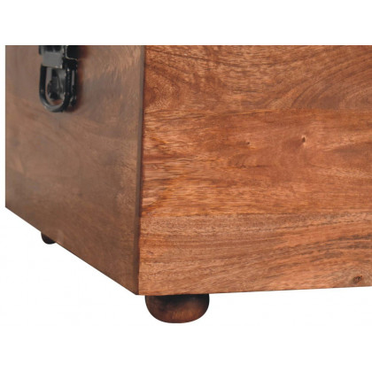 Artisan - Buffalo Hide Honey Caramel Storage Trunk