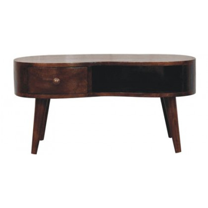 Artisan - California Walnut Wave Coffee Table