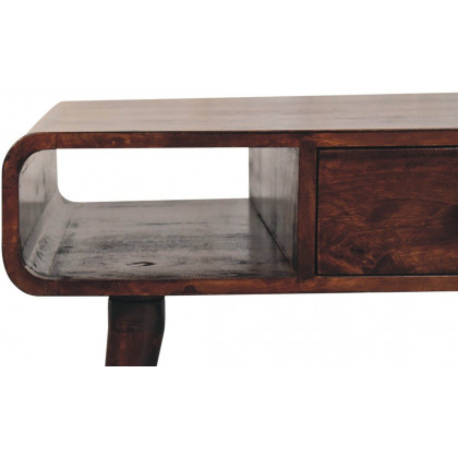 Artisan - Curved California Walnut Coffee Table