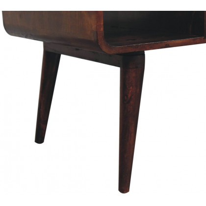 Artisan - Curved California Walnut Coffee Table