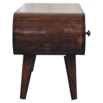 Artisan - California Walnut Circular TV Unit